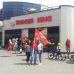 Мы на открытии BURGER KING (кто хорошо работает - тот как то ест)