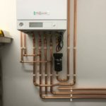 конденсатный котел viessmann vitodens 100 обвязка медными трубами и фитингами SANHA германия