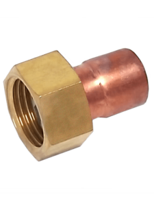 Фитинг под пайку SANHA переход с гайкой 3/4, медь 22, ВП-ВР