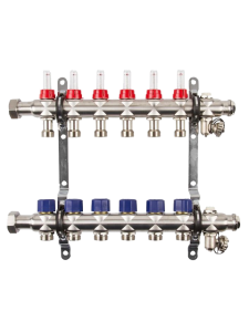 TECline-MD0906-коллектор-гребенка-теплого-пола-6-контура