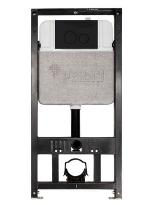 Инсталяция-РЕХАУ-NOVAFLOW-черная-клавиша-смыва