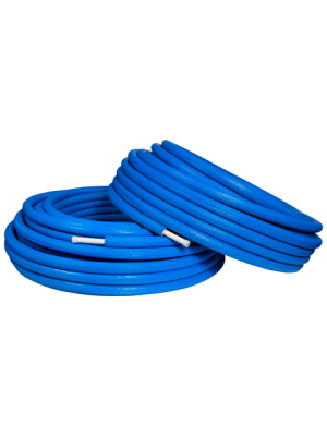 R06016PERT100BC Труба предизолированная K-FLEX SOLID ISOLINE B 6 PERT II/Al/PERT II 16мм синяя